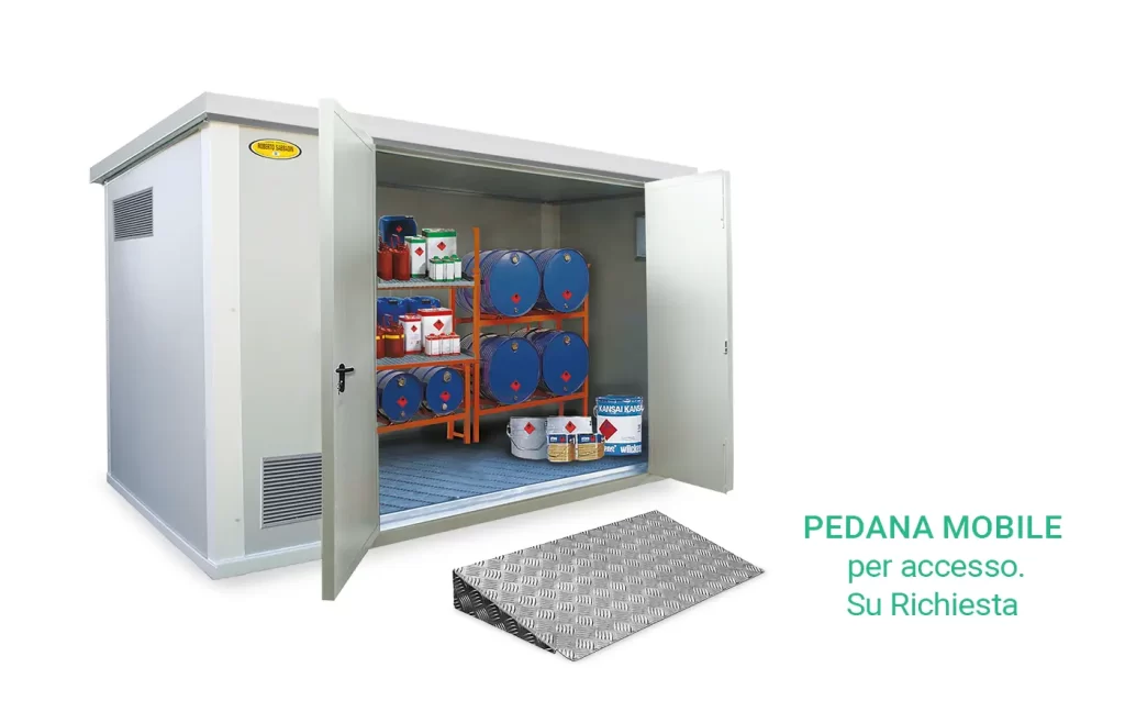 box fitosanitari e pedana